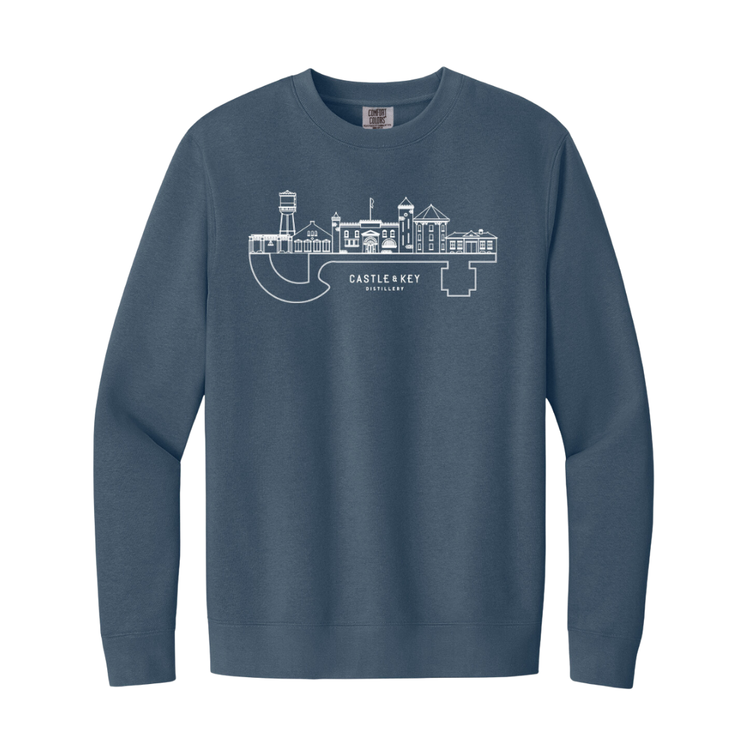 Castle & Key Skyline Crewneck Sweatshirt