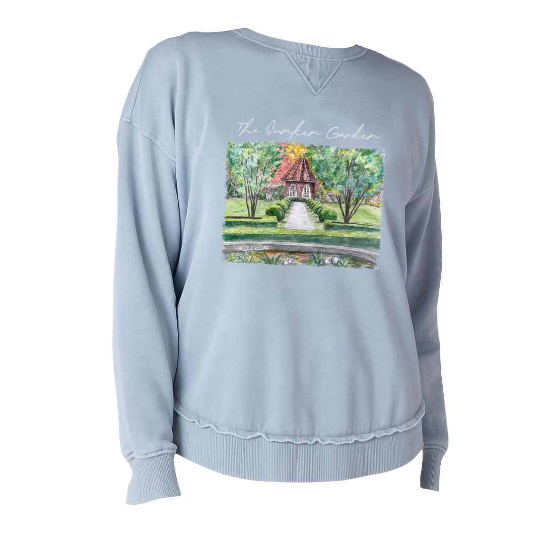 Castle & Key Sunken Garden Crewneck Sweatshirt