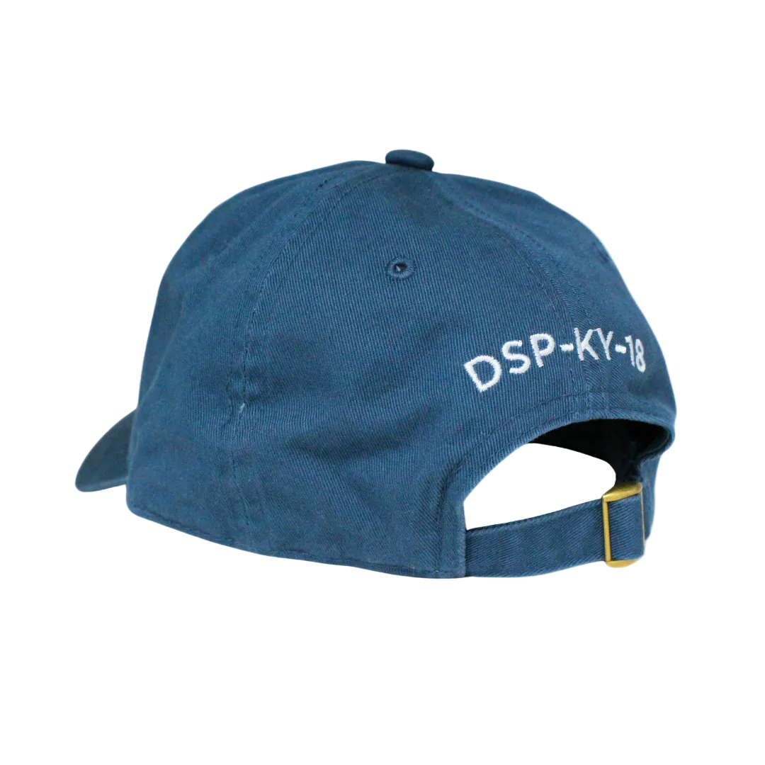 Castle & Key Logo Hat - Rainstorm Blue