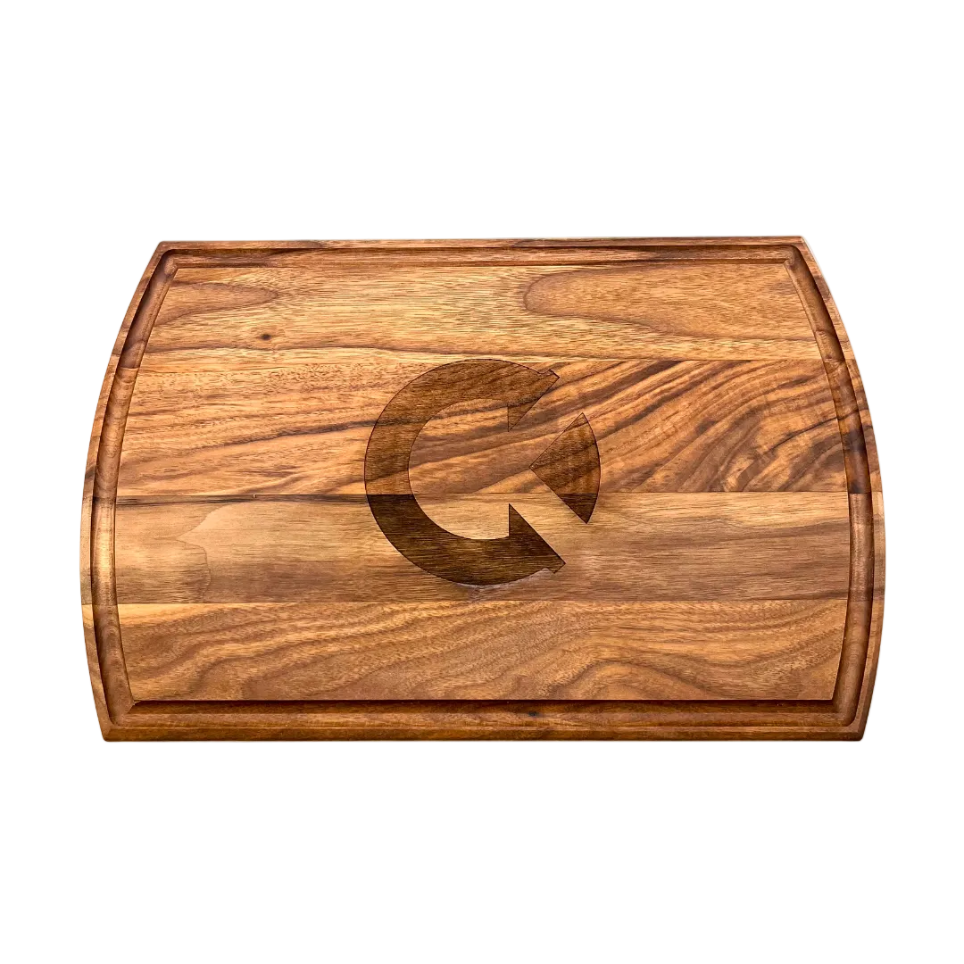 Castle & Key Walnut Cutting Board