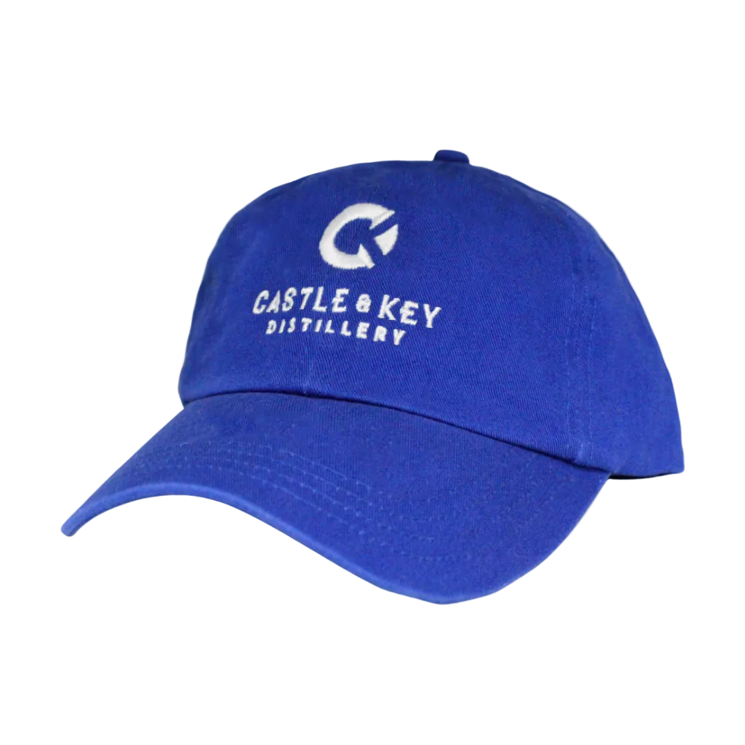 Castle & Key Logo Twill Hat - Royal