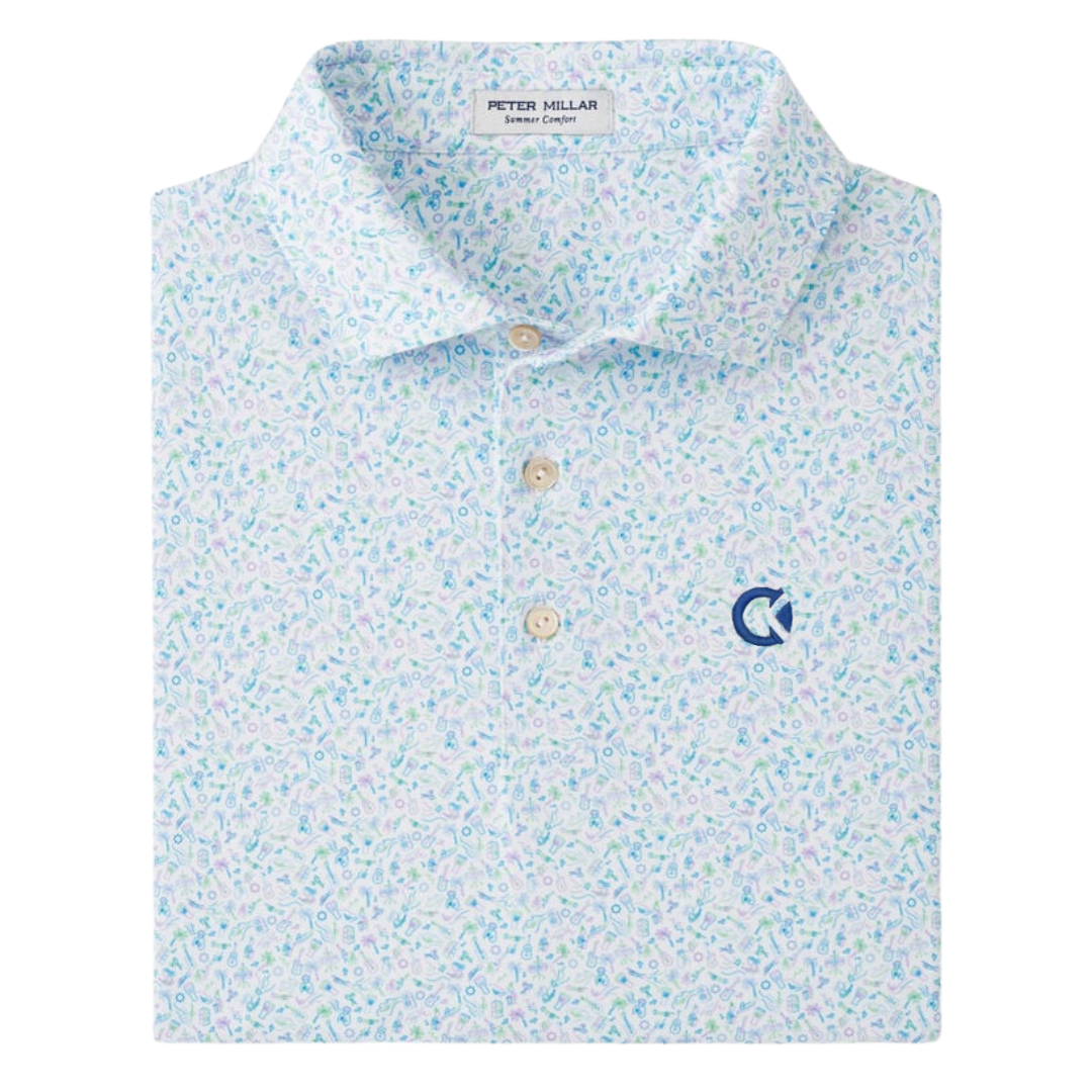 Peter Millar Island Jammin' Performance Jersey Polo – Castle & Key