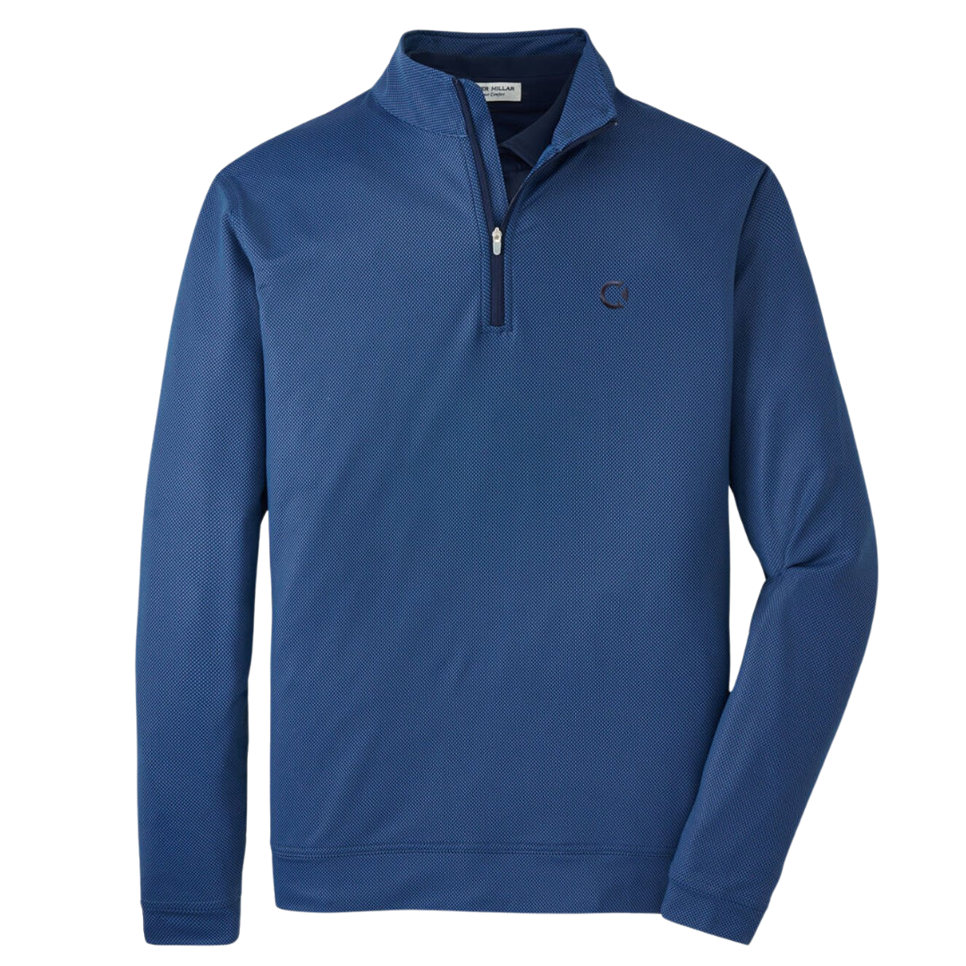 Peter Millar Perth Birdseye Performance Quarter-Zip