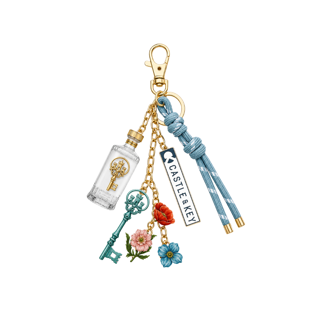 Castle & Key Harvest Bag Charm