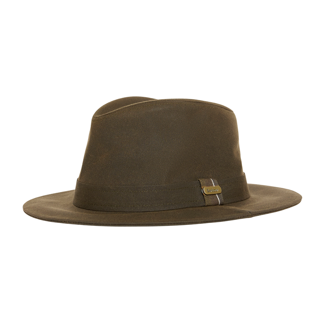 Barbour Vintage Wax Bushman Hat