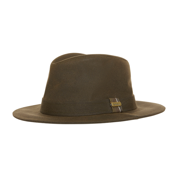 Barbour Vintage Wax Bushman Hat
