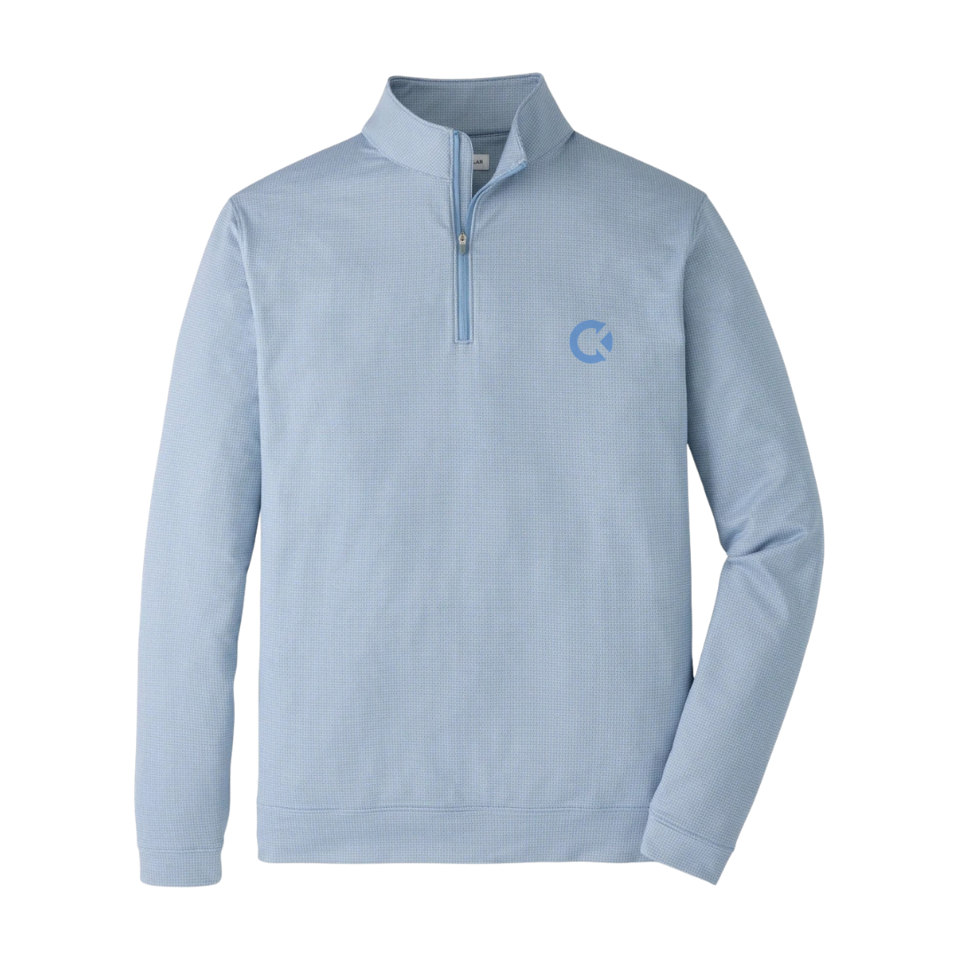 Peter Millar Perth Basketweave Performance Quarter-Zip