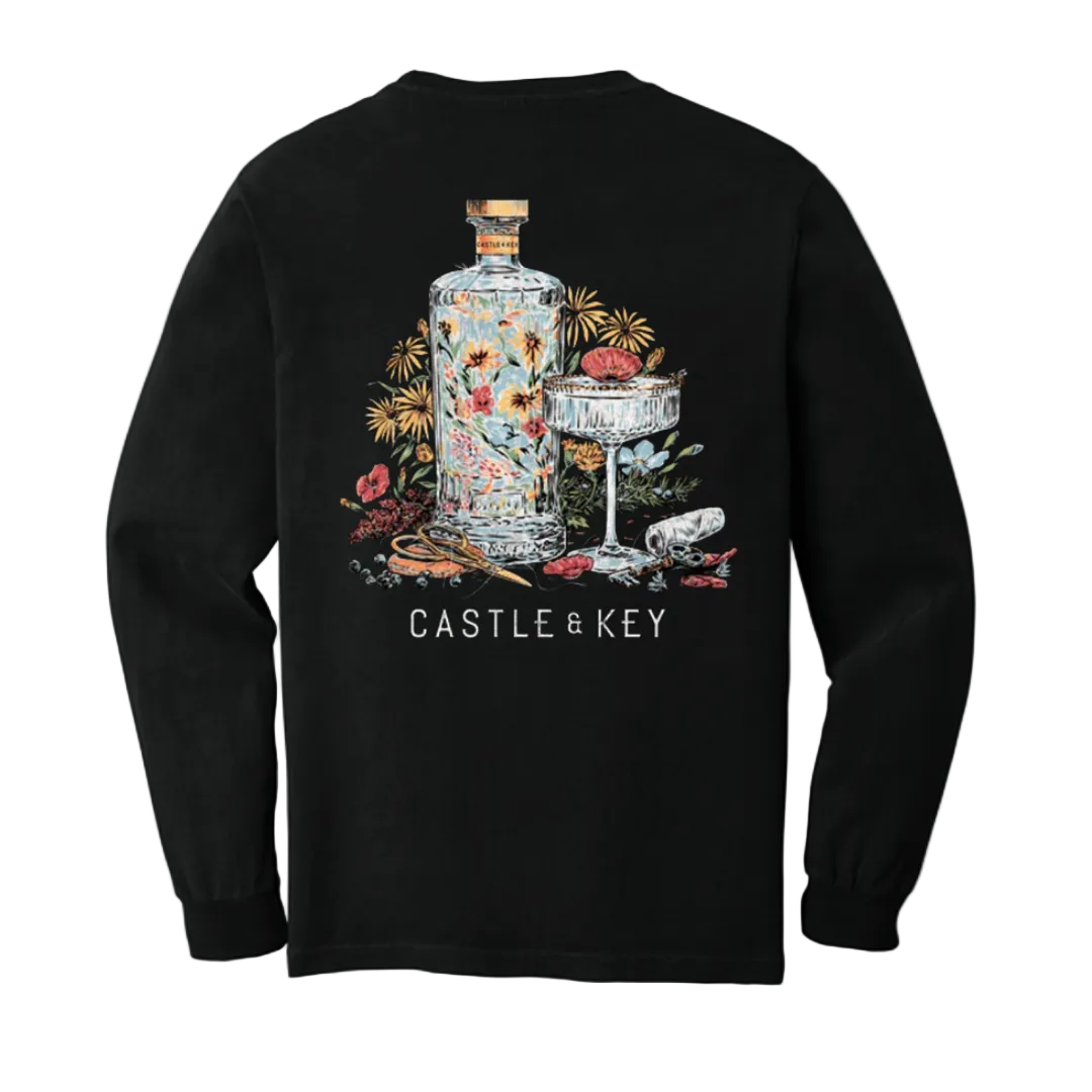 Castle & Key Harvest Watercolor Long Sleeve Tee