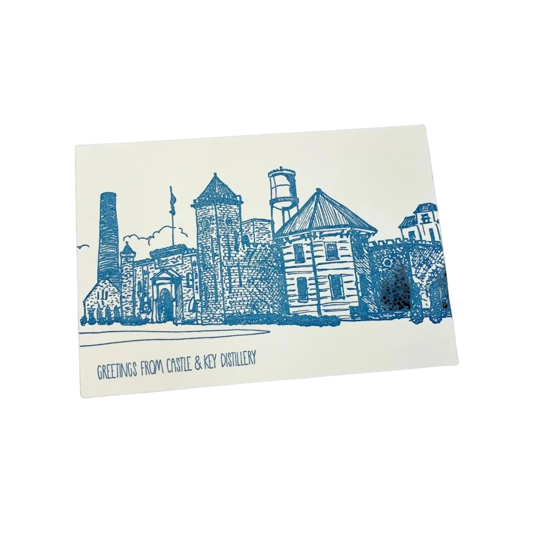 Castle Print Postcard