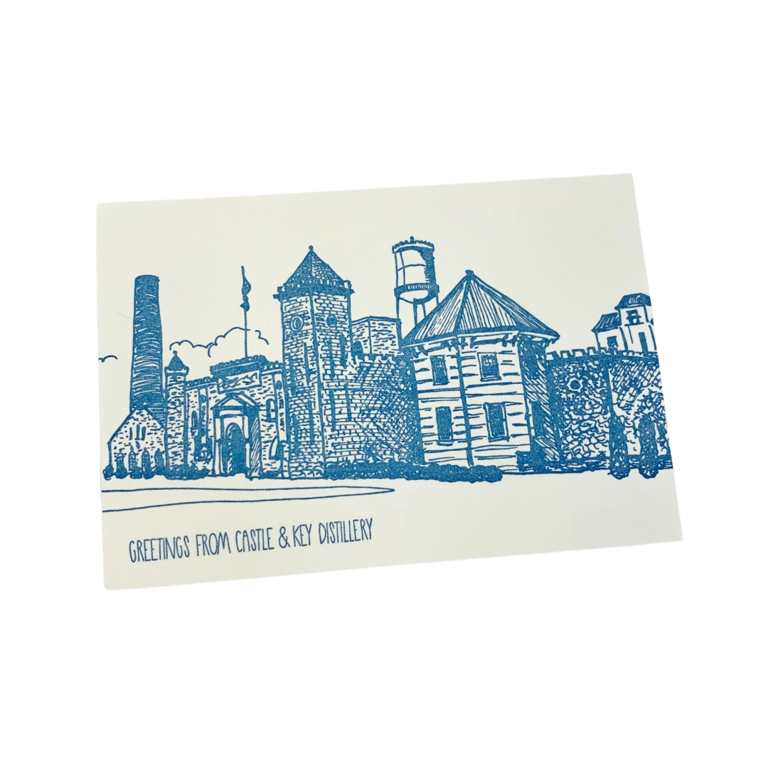 Castle Print Postcard