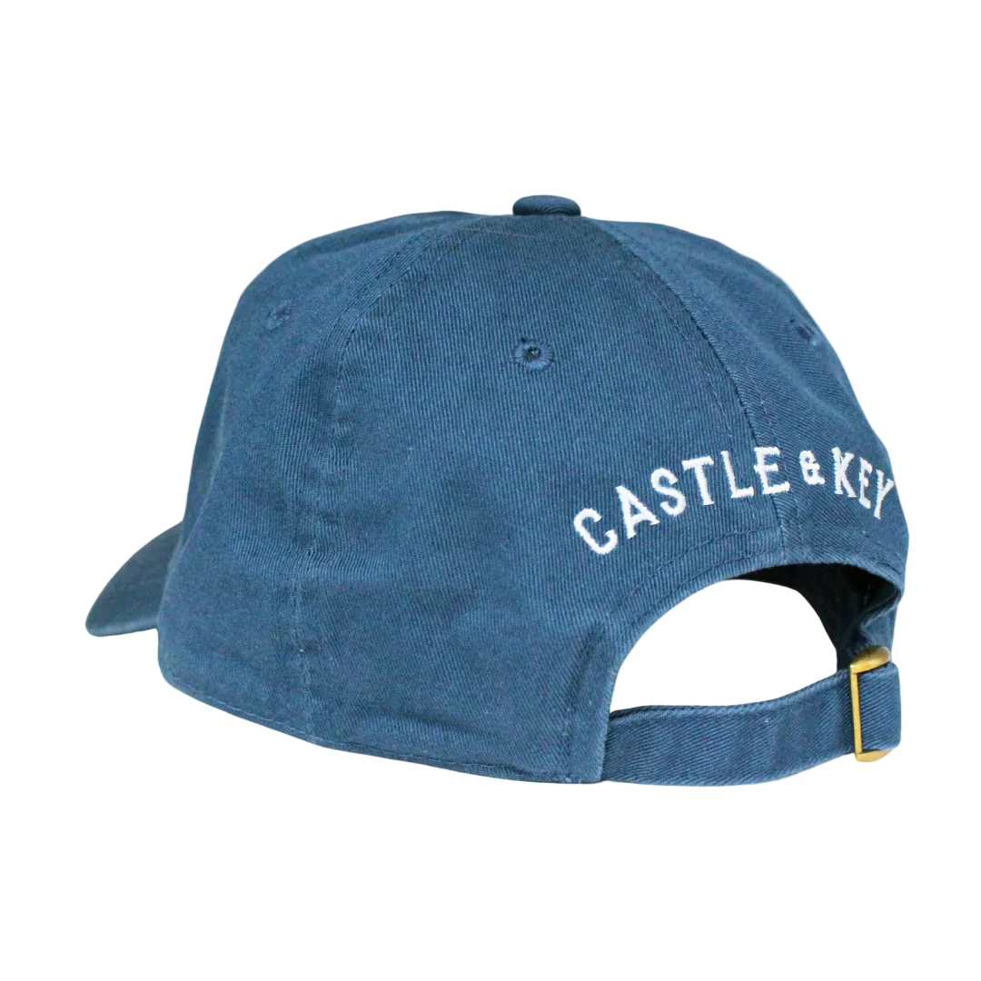 Castle & Key Mark Hat - Rainstorm Blue