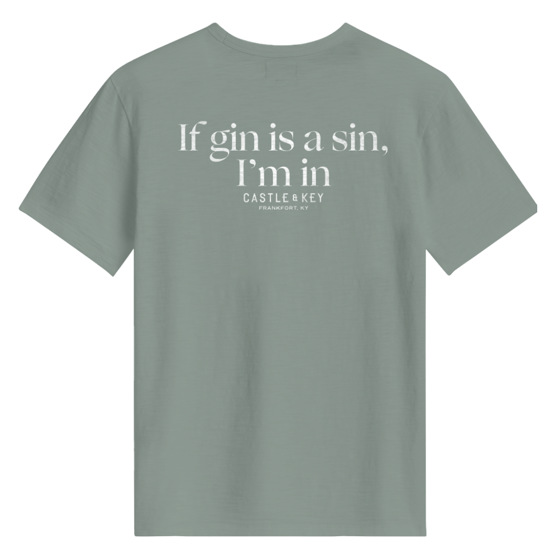 Standard Rec If Gin Is A Sin Rec Tee