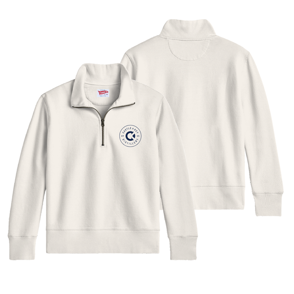 Standard Rec Hampton 1/4 Zip Appliqué