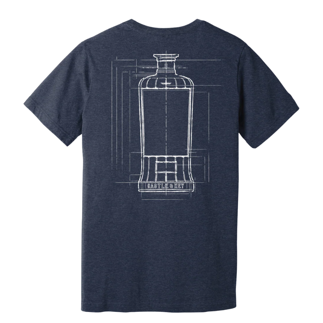 Bottle Blueprint Tee