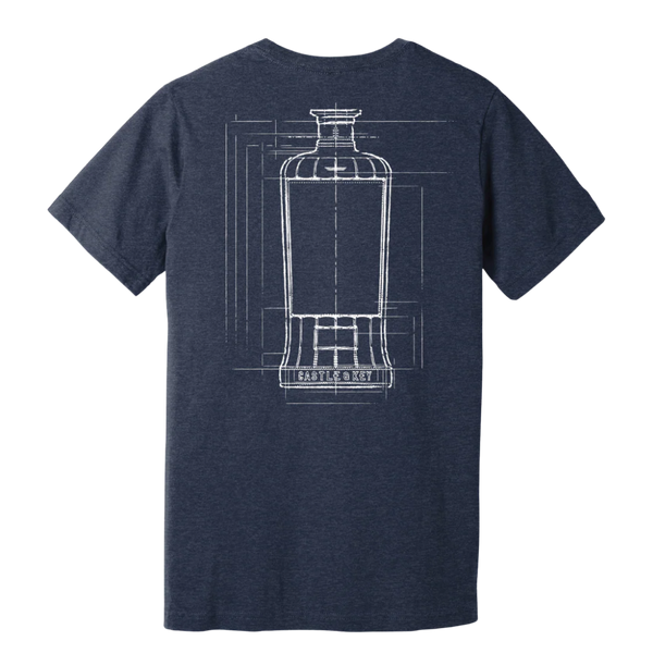 Bottle Blueprint Tee