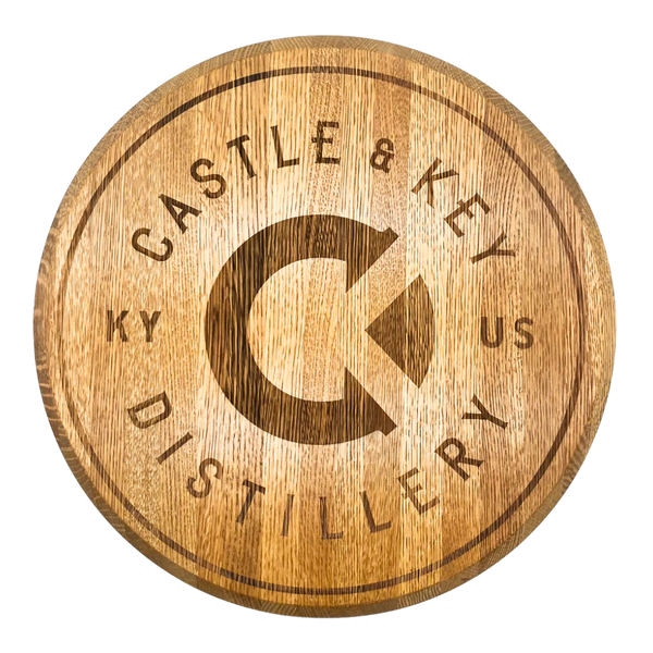Castle & Key Logo Barrel Head