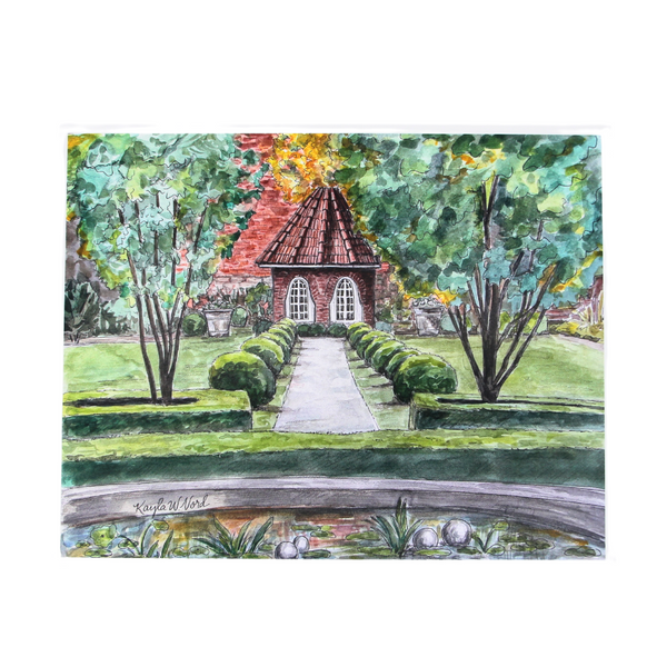 Kayla Weber Sunken Garden Print 8x10