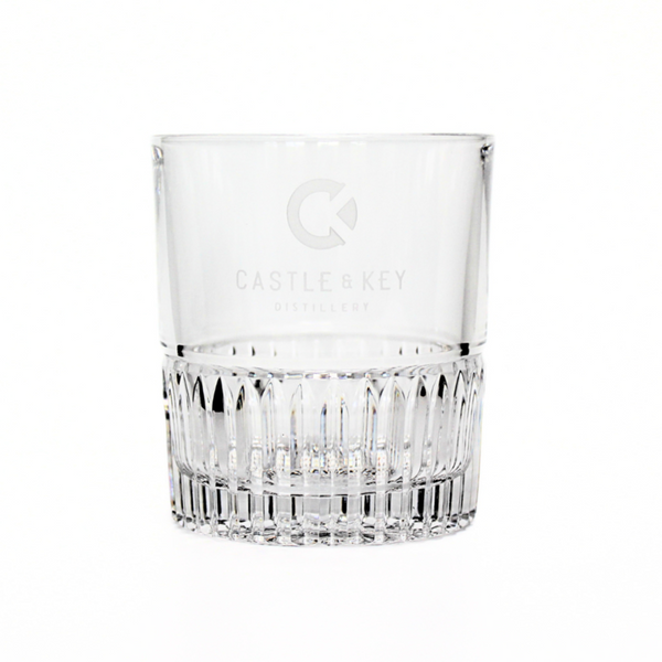 logo sterling cut rocks glass