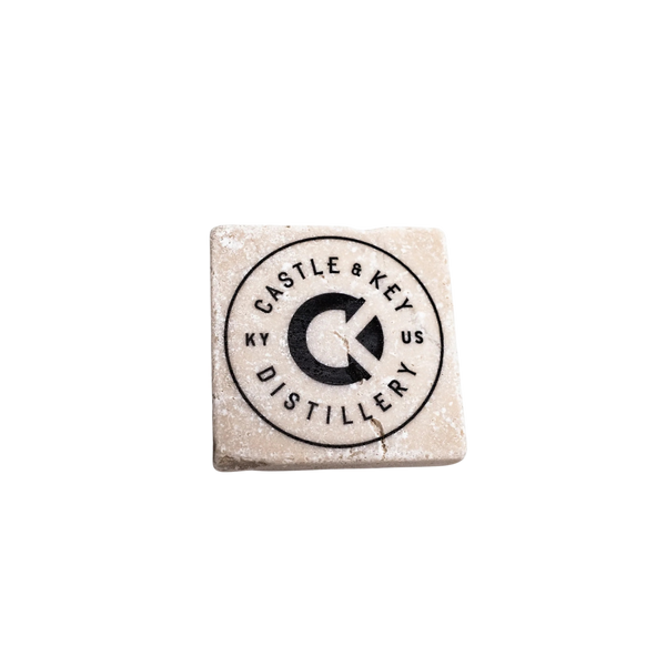Castle & Key Logo Ceramic Magnet