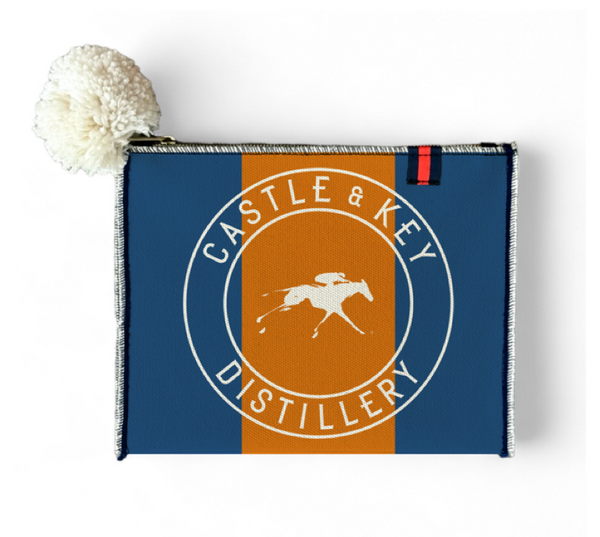 HDG Castle & Key x Keeneland Collaboration Zip Pouch