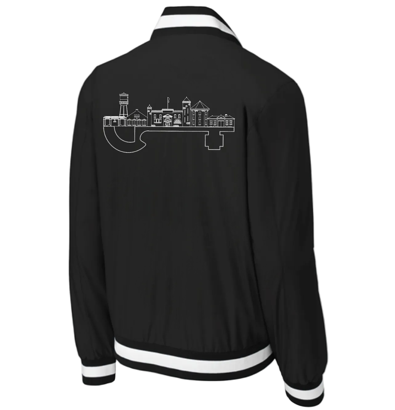 Castle & Key Skyline Bomber Jacket