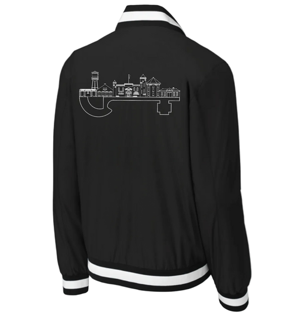 Castle & Key Skyline Bomber Jacket