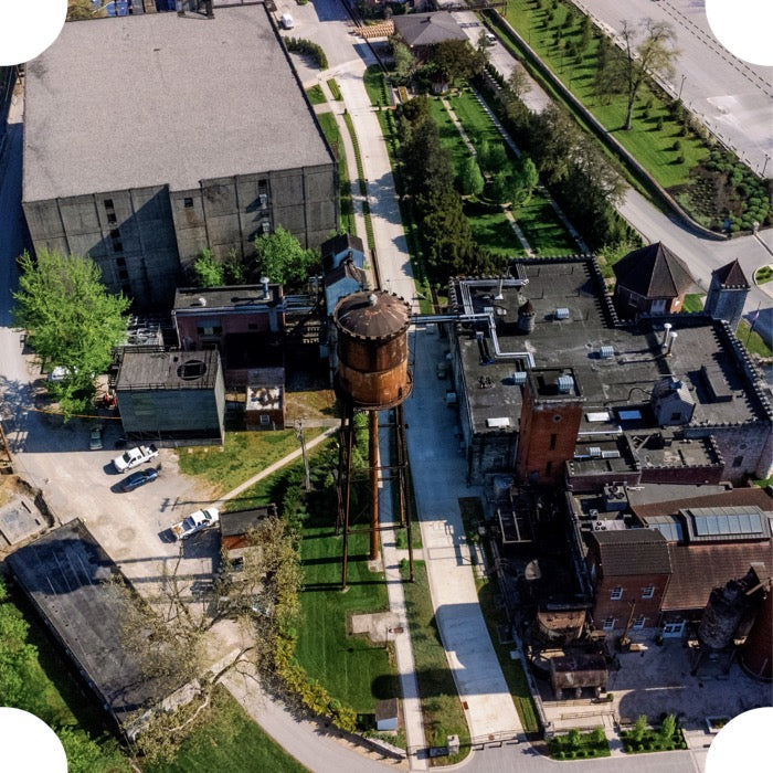 Aerial view of Castle & Key